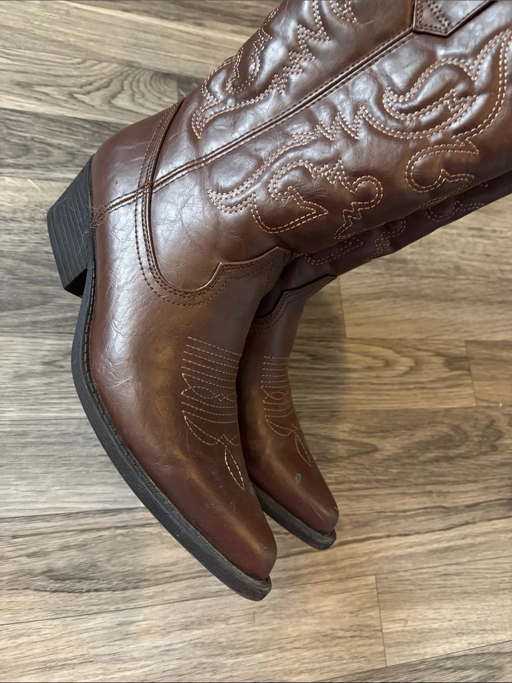 Worn once - Madden Girl Cowgirl Boots